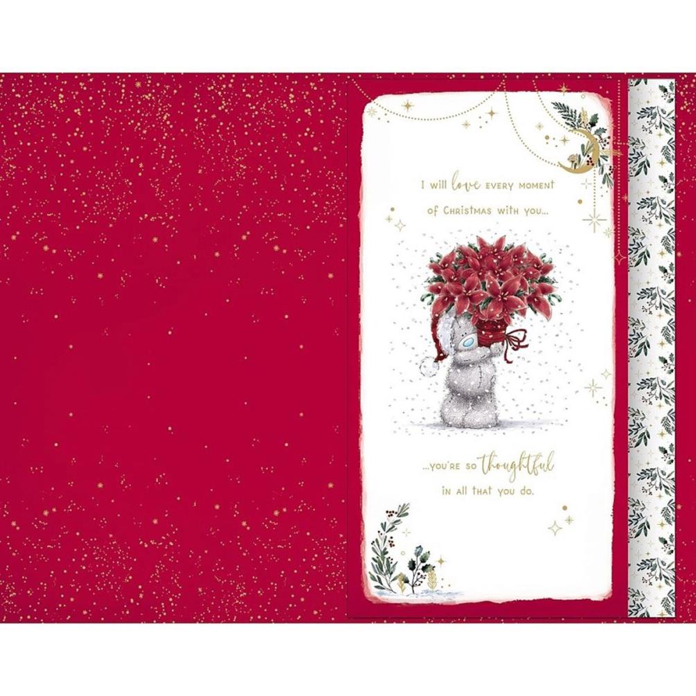 Beautiful Wife Handmade Me to You Bear Christmas Card Extra Image 1